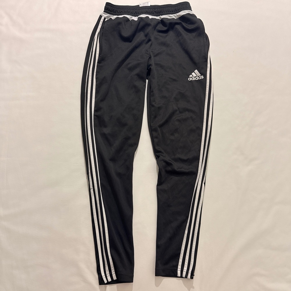 Adidas Tiro 15 Training Pants Mens Size M Black White Climacool Tapered M64032